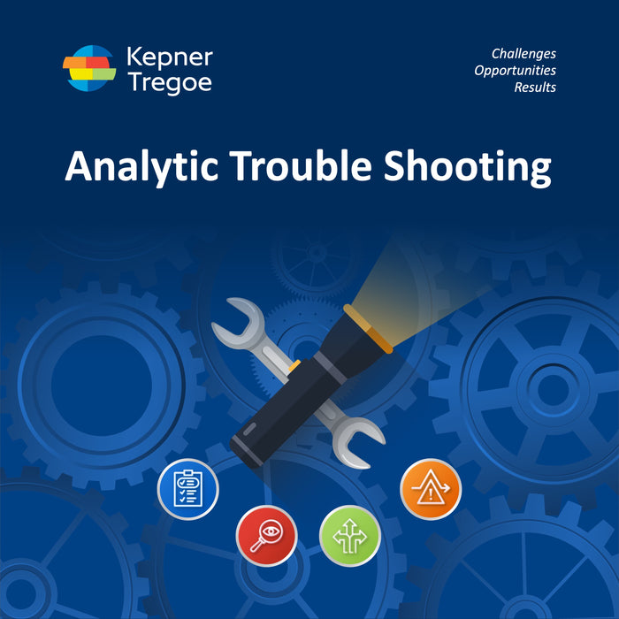 Analytic Trouble Shooting - Instructor Led Virtual Workshop